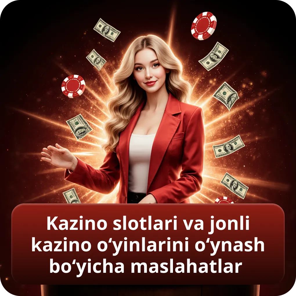 kazino slotlari va jonli kazino oʻyinlarini oʻynash boʻyicha foydali maslahatlar